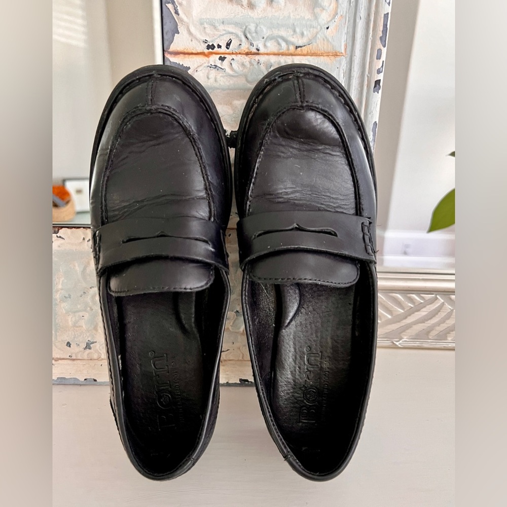 Born chunky loafers